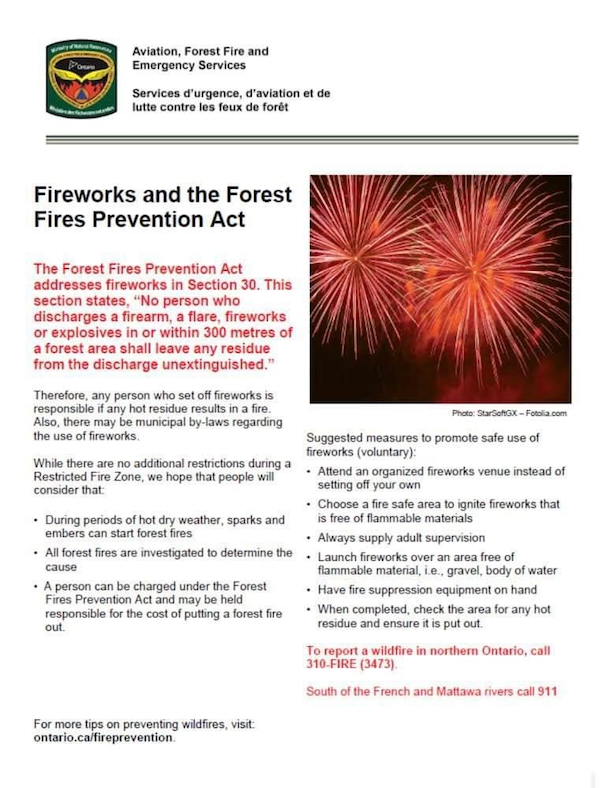 fireworks fires prevention